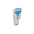 Yhteensopiva mustekasetti P2V68A, no.730 C, 300ml HP-tulostimille (ORINK BULK)