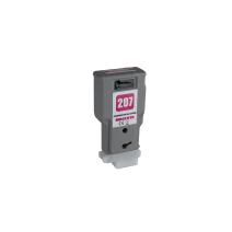 Uudelleentäytetty mustekasetti 8791B001, PFI207M, 300ml Canon-tulostimille (BULK)