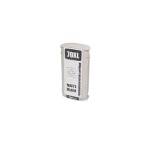 Uudelleentäytetty mustekasetti C9448A, no.70, 130ml HP-tulostimille (BULK), mattamusta
