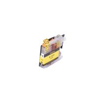 Yhteensopiva mustekasetti LC123Y, LC121Y, 10ml Brother-tulostimille (ORINK BULK)