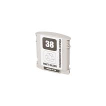 Uudelleentäytetty mustekasetti C9412A, no.38 HP-tulostimille (BULK), mattamusta