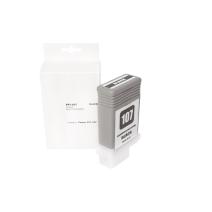 Uudelleentäytetty mustekasetti 6705B001, PFI107BK, 130ml Canon-tulostimille (BULK)